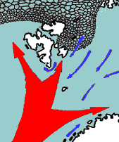 Prądy morskie opływające Spitsbergen